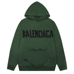 Balenciaga LOGO Print Hoodie Oversize