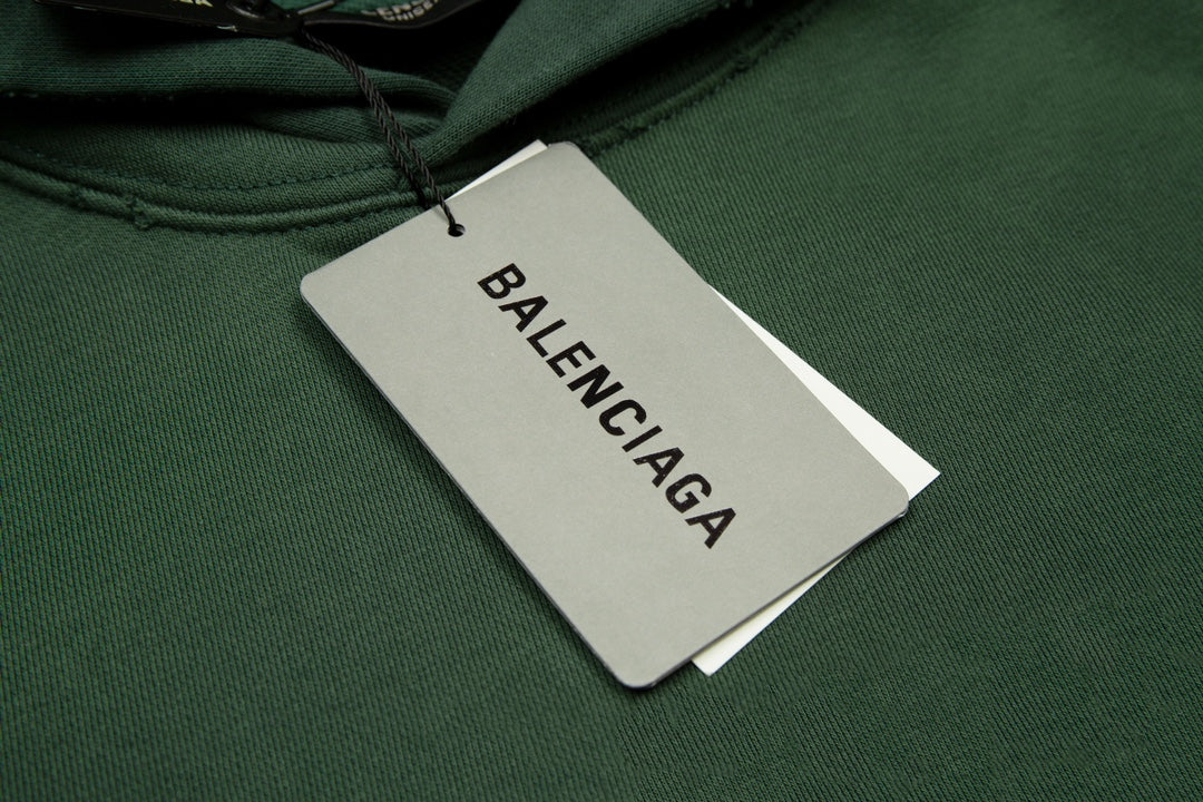 Balenciaga LOGO Print Hoodie Oversize