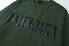 Balenciaga Tape Type Long Sleeve T-Shirt Oversized