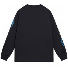 Balenciaga Distressed Long Sleeve T-Shirt Oversized