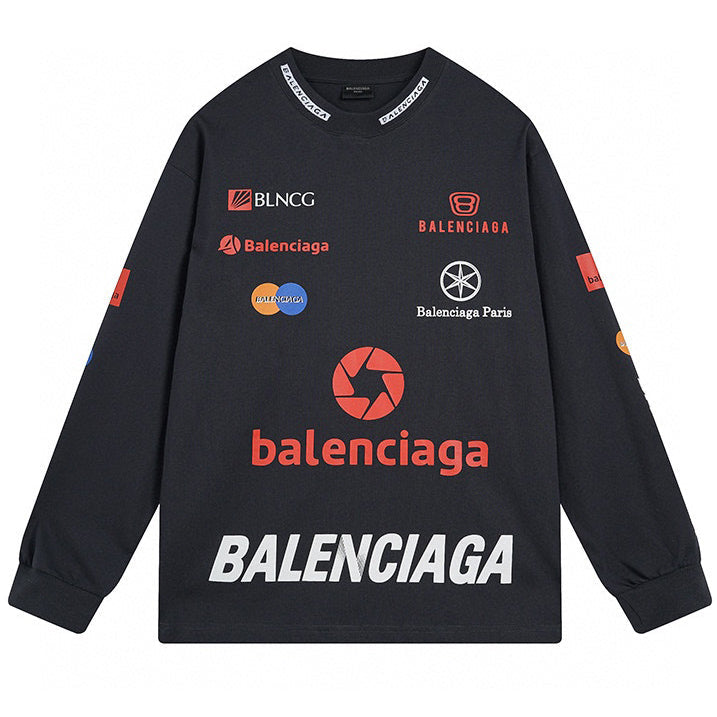 Balenciaga Classic Long Sleeve T-Shirt Oversized