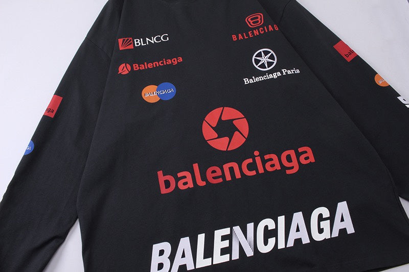 Balenciaga Classic Long Sleeve T-Shirt Oversized