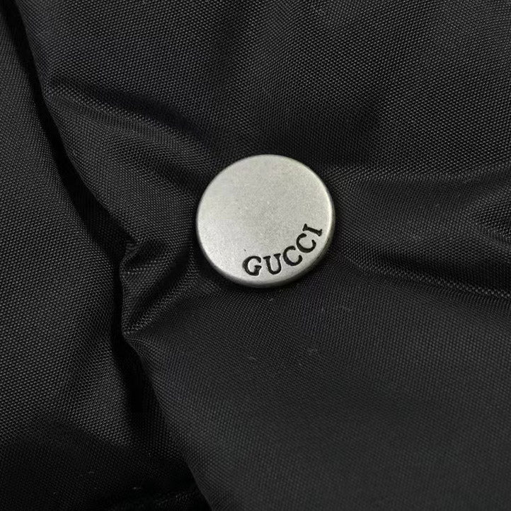 LUXURY HUB GUCCI LOGO PUFFER JACKET