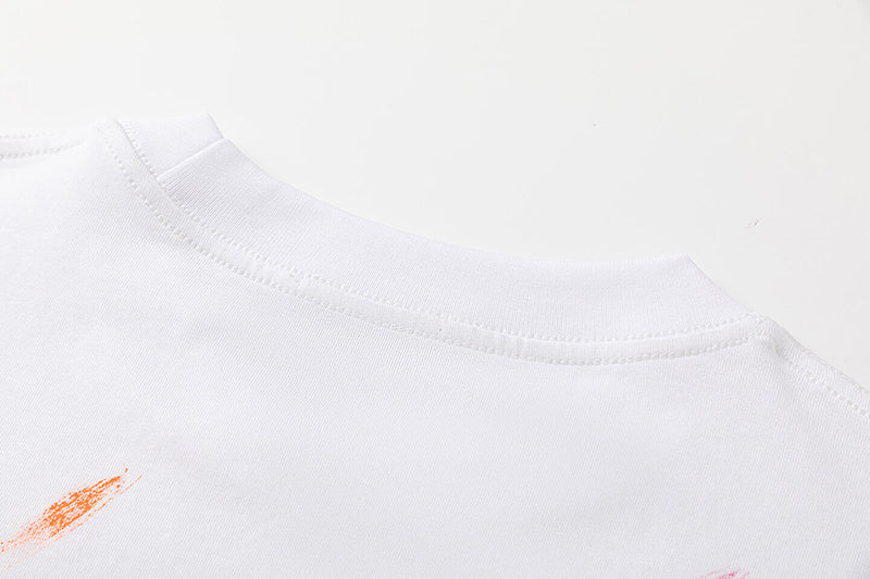 Off White Arrow Pattern Printed T-Shirt