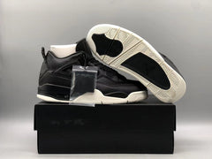 Air Jordan 4 retro pony hair black