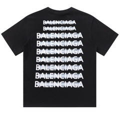 Balenciaga Classic Letter Print T-Shirt Oversize