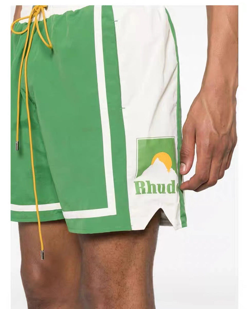 RHUDE Colourblock Track Shorts