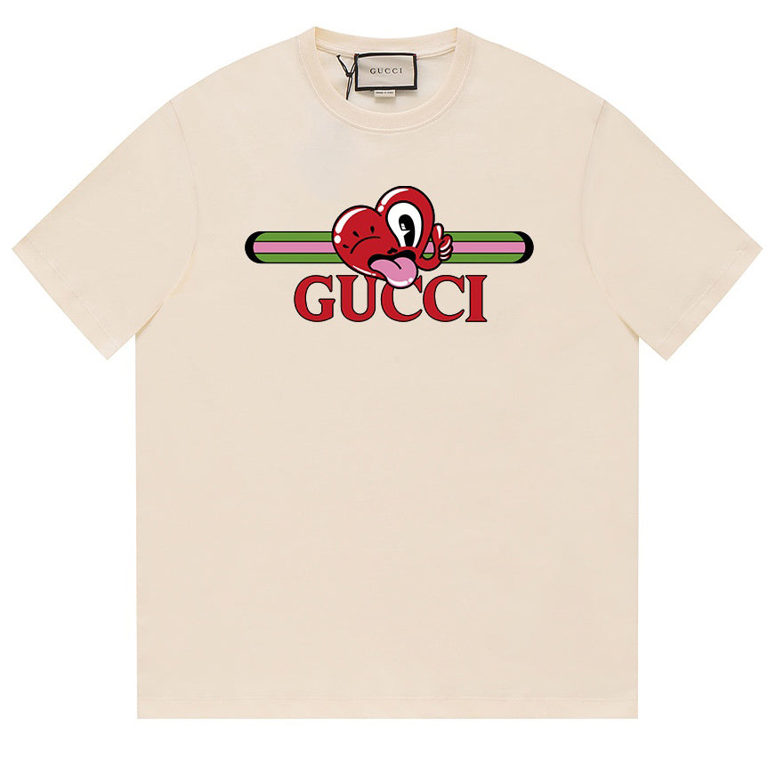 GUCCI LOGO Print T-Shirt Oversized