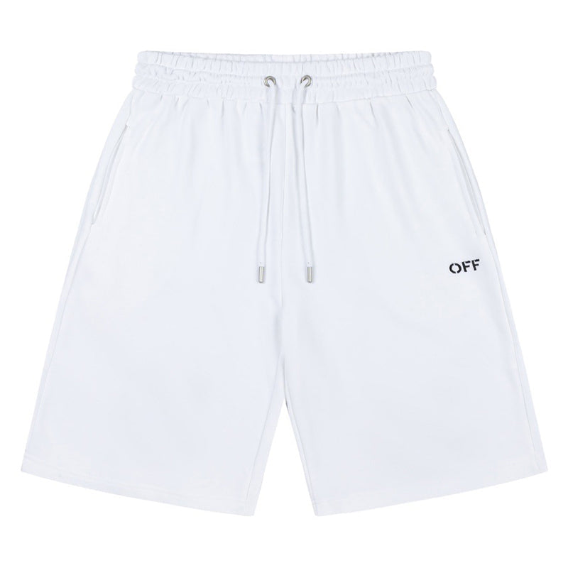 OFF-WHITE Wave Diag Track Shorts