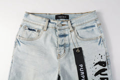 Purple Brand Denim Shorts #5048