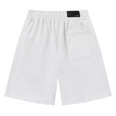 AMIRI logo-embellished cotton track Shorts