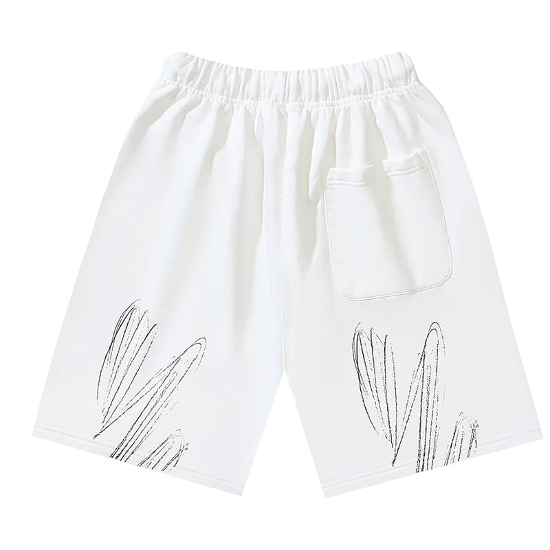 OFF-WHITE Off Logo Print Swim Shorts