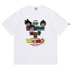 BAPE x Dragon Ball Super Goku & Gohan & Pan & Piccolo &Vegeta Baby Milo Japan Exclusive Tee