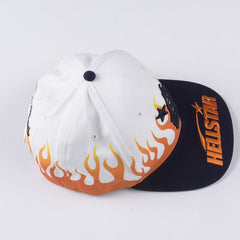 Hellstar Flame Vintage Snapback Hat