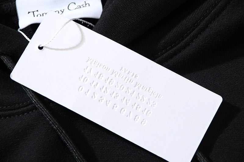 Maison Margiela Letter Logo Printed Hoodie