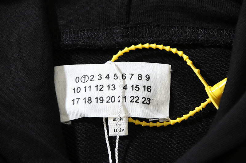 Maison Margiela Numbers Print Hoodie