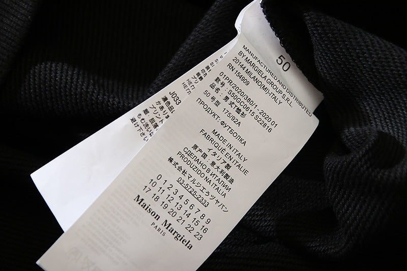 Maison Margiela Numbers Print Hoodie