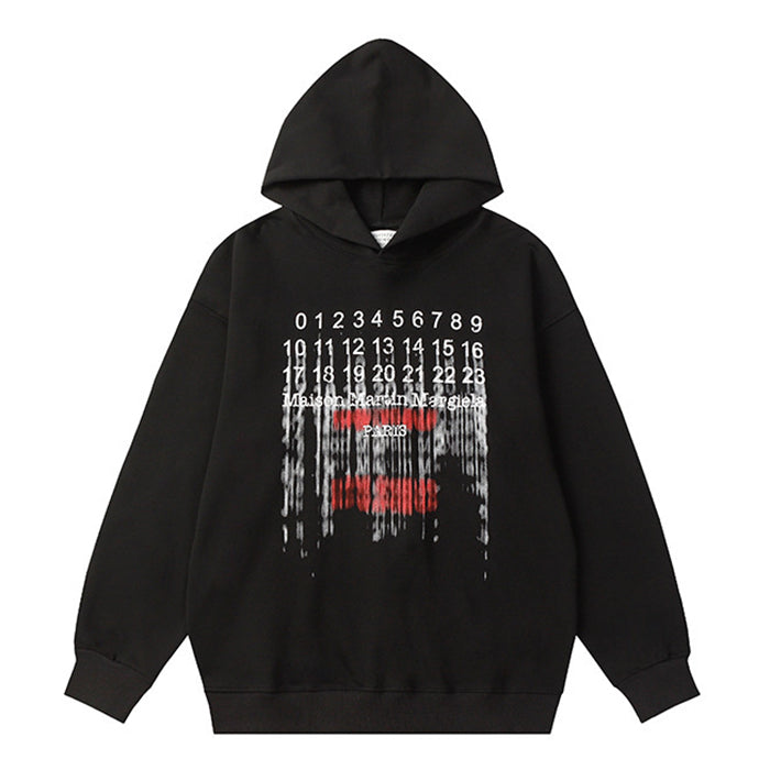 Maison Margiela Numbers Ghosting Hoodie