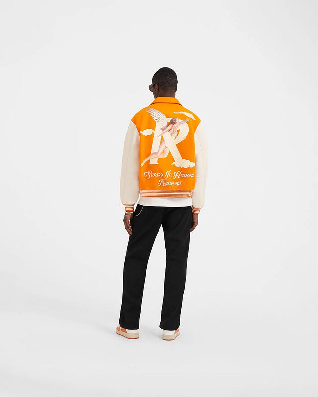 REPRESENT Storms In Heaven Varsity Jacket