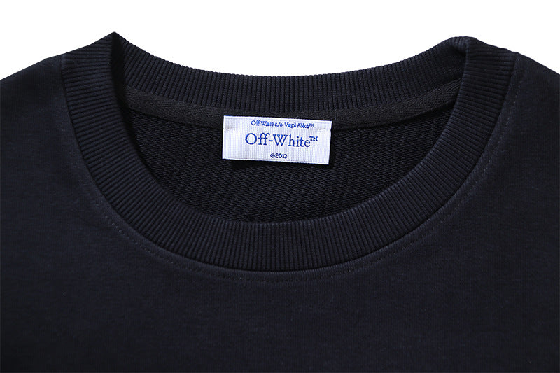 OFF-WHITE Logo-Embroidered Cotton Sweatshirts