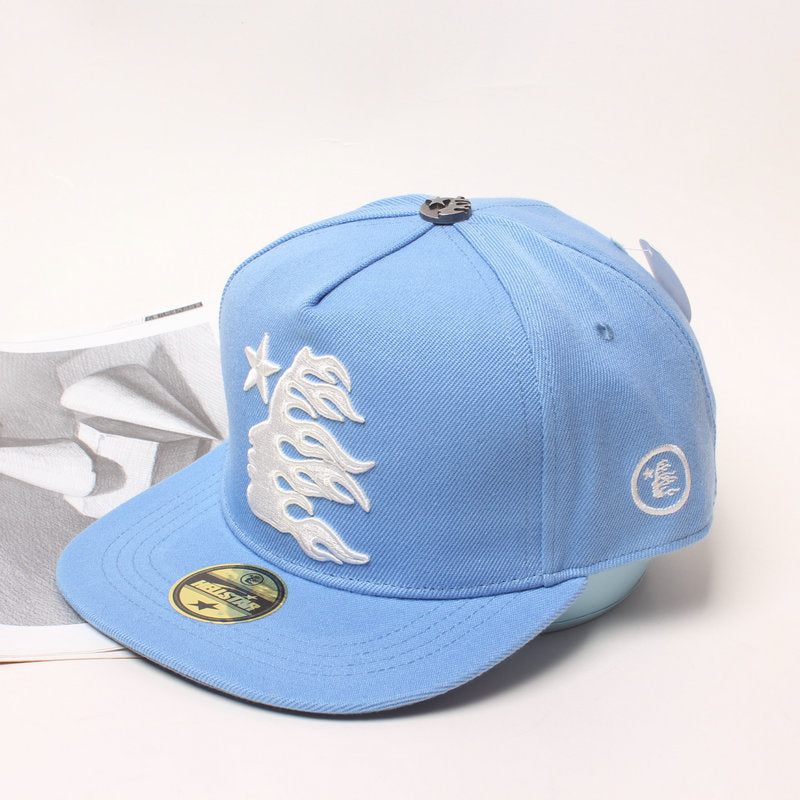 Hellstar Trucker Hats Light Blue