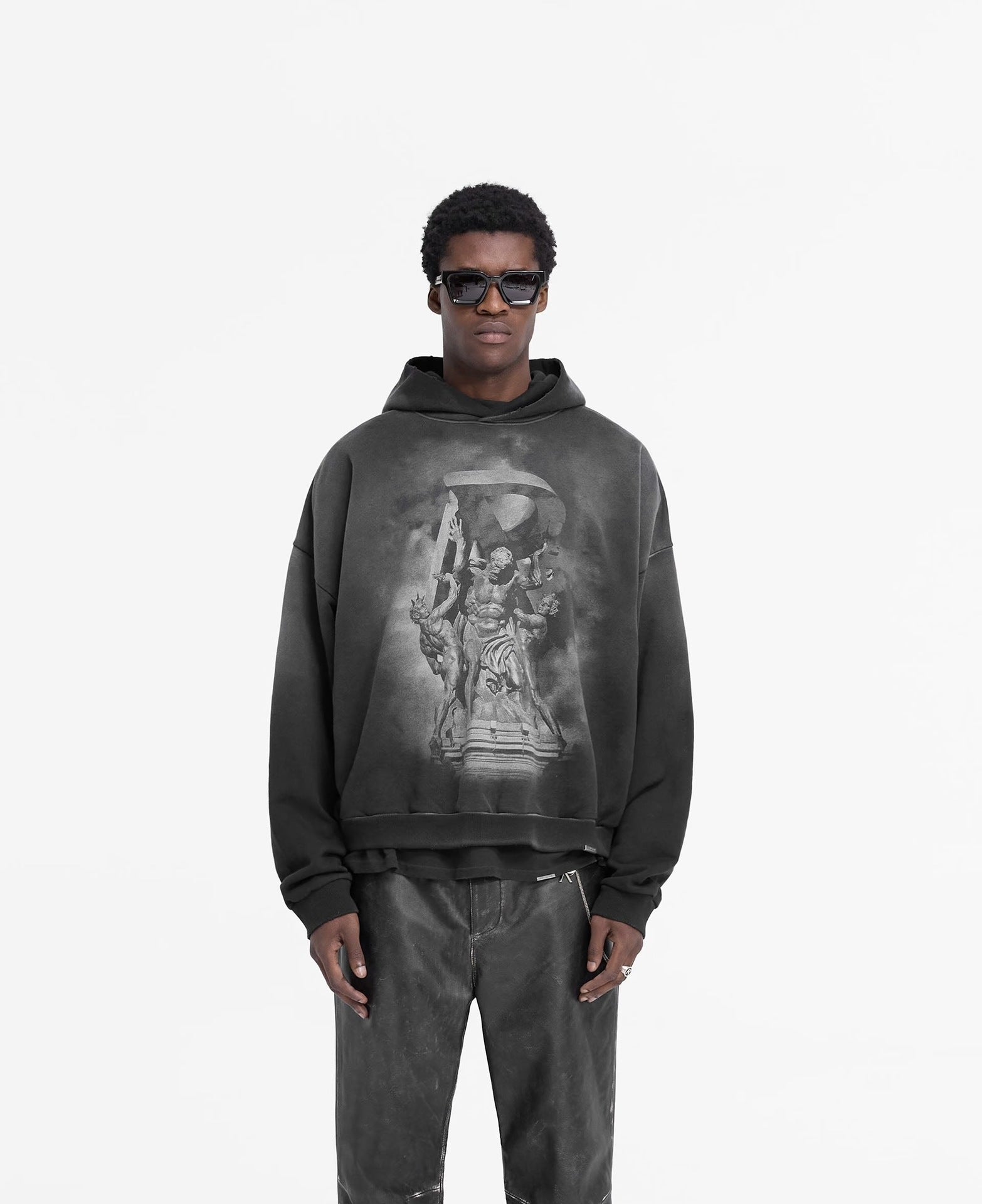 REPRESENT Graphic-Printed Hoodie