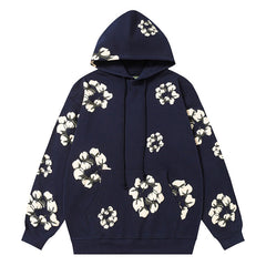 Denim Tears Kapok Pattern Printed Hoodie