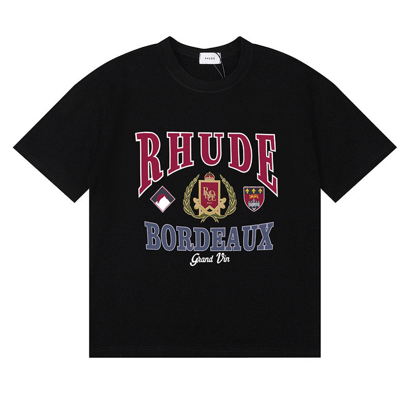 RHUDE Bordeaux T-Shirts