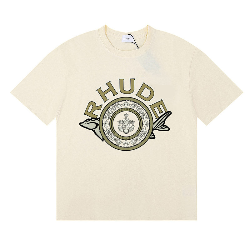 RHUDE Cotton Logo Caviar T-Shirts