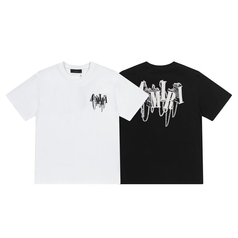 AMIRl Logo-Print T-Shirts