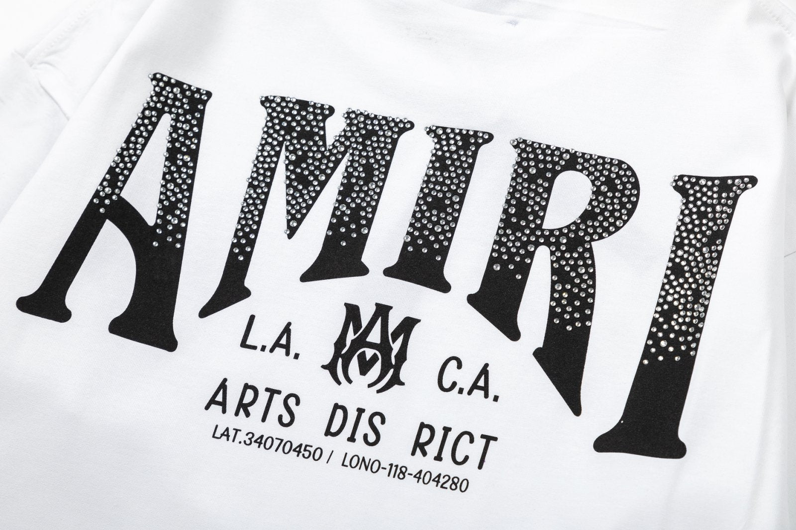 AMIRI  AM Logo Cotton Jersey T-Shirts