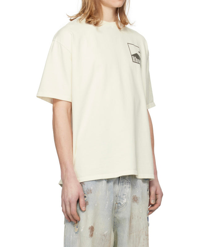 Rhude Cotton Chevron Logo T-Shirt