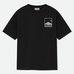 Rhude Cotton Chevron Logo T-Shirt