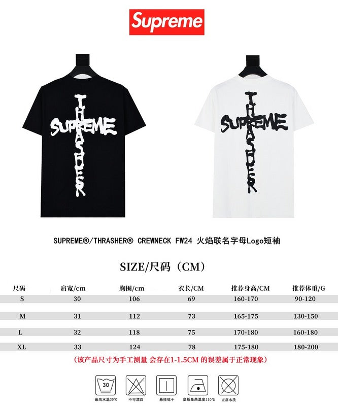 Supreme Thrasher Cross Tee