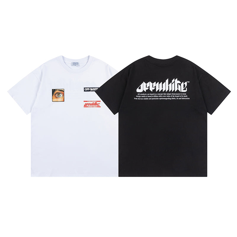 OFF WHITE Eye-logo T-shirt