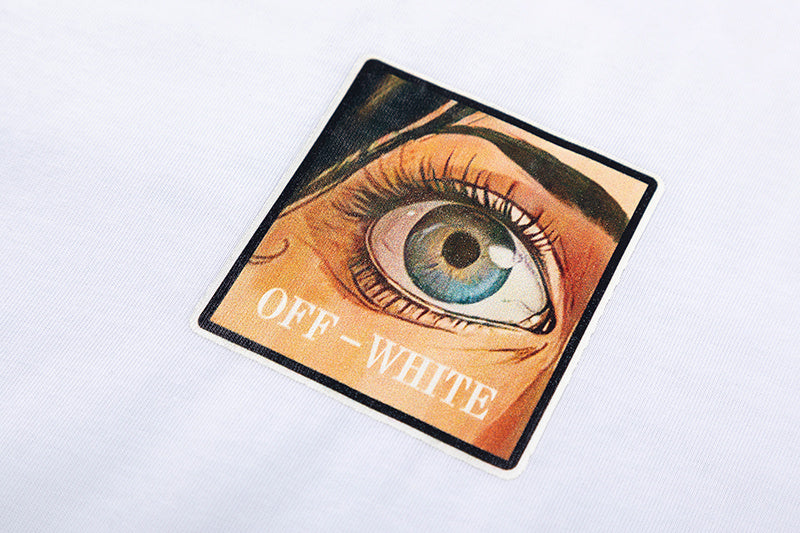 OFF WHITE Eye-logo T-shirt