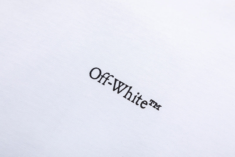 OFF WHITE logo-detail T-shirt