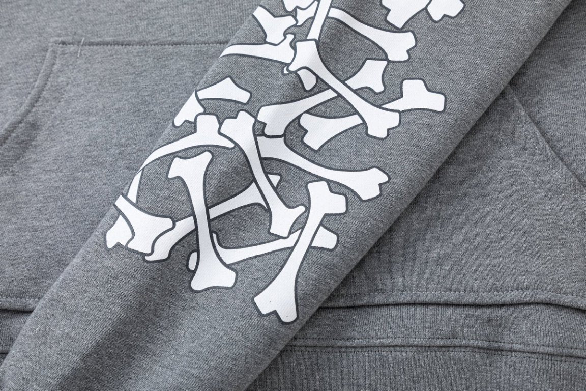 AMlRl Stacked Bones Hoodies