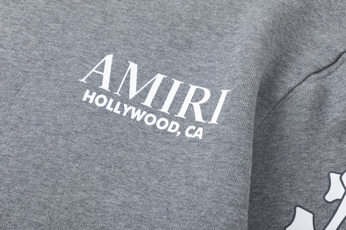 AMlRl Stacked Bones Hoodies