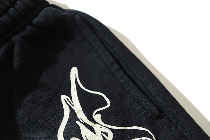 Hellstar Graffiti Washed Shorts