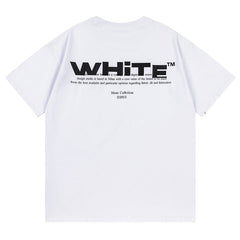 Off White Logo Pattern Printed T-Shirt