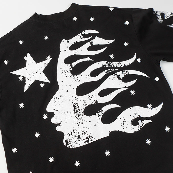 Hellstar Studios All Over Stars Long Sleeve Tee