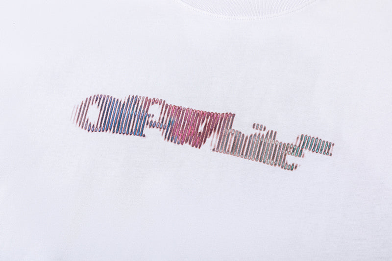 Off White Logo Pattern Printed T-Shirt