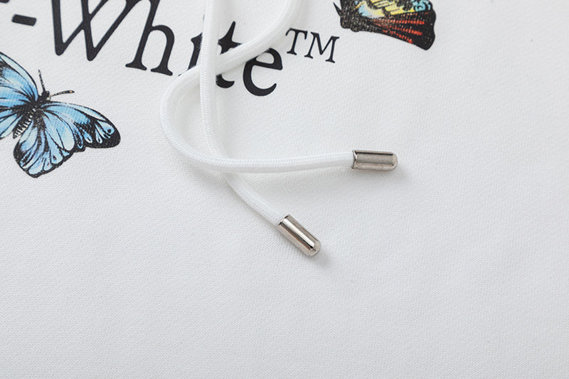 Off-White Butterfly Bookish Hoodie