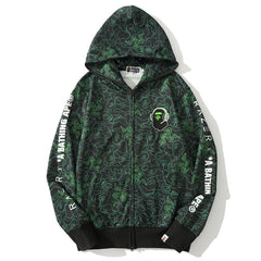 BAPE Shark Snake Zipper Hoodie