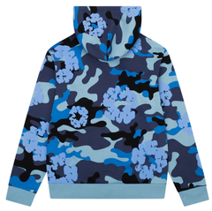 Denim Tears Cotton Wreath Camouflage Zipper Hoodie