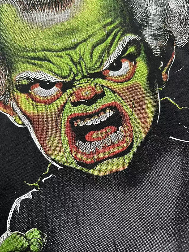 HELLSTAR Green Old Man T-Shirt