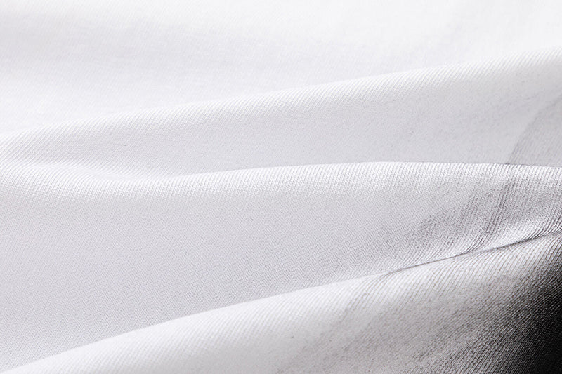 Off White Arrow Pattern Printed T-Shirt