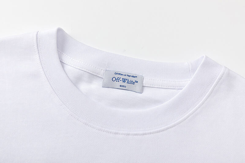 Off White Arrow Pattern Printed T-Shirt