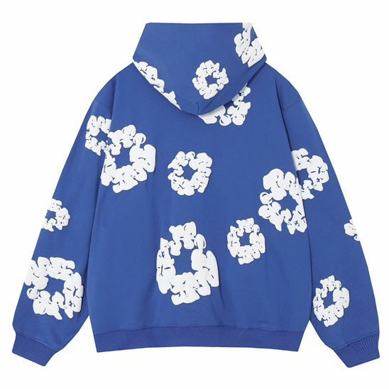 Denim Tears The Cotton Wreath Hoodie Blue